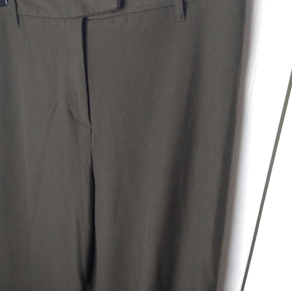 $ Charter club brown Katherine fit full length dress pants. Size 10P - Picture 2 of 9